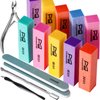 FANDAMEI Nail Buffer Kit, 10 PCS Nail Buffer Block with Different Grit, Nail Buffers, Nail Buffing Block, Buffer Nail File, Cuticle Trimmer, Nail Care Kit, Nail Tools, Nail Kit, Manicure Tools