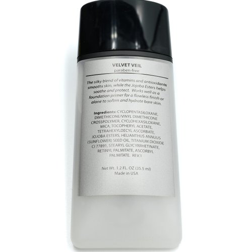 Pure Ziva Moisturizing Velvet Veil Foundation Primer Serum Gel, Paraben & Talc Free, 1 Ounce Tube, No Animal Testing & Cruelty Free, Non-Comedogenic