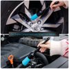 Ultra- Soft Car Detailing Brush Set, Auto Detail Brush Kit for Elegant Surfaces, Interior Exterior No Scratch for Cleaning Air Vent Engine Bay Emblems Dashboard Seat Wheel, Engine, Wheel Nut…