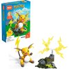 Mega Construx Pokemon Raichu Construction Set with Character Figures, Building Toys for Kids (73 Pieces)