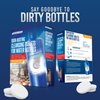 Tumbler Water Bottle Cleaning Tablets - (30 Tablets) All Natural Ingredient, Great for All Stainless, Plastics, Ceramic and Glass Drinking Containers, Individually Packed (1)