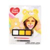 Care Bears Funshine Bear Makeup Kit, Yellow Cream Costume Makeup for Halloween, 3-color Palette