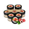 Lip Balm - ★ Smoothning - ★ Lychee Flavor - ★ All Natural - ★ Pack of 8 X 10 GMS(0.35 Ounces) in Tin - Vaadi Herbals