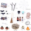 BinaryABC Halloween Dollhouse Miniature Garden Accessories,Halloween Mini Fairy Garden Accessorie,Halloween Village Accessories Mini Halloween Decorations,26Pcs