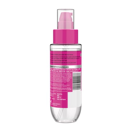 Livon Hair Serum for Men & Women | Frizz-free, stronger and shinier hair | Sulphate & Paraben free| For All Hair Types | Lightweight & Non Greasy | Enriched with Argan Oil & Vitamin E | 3.3 Fl.Oz