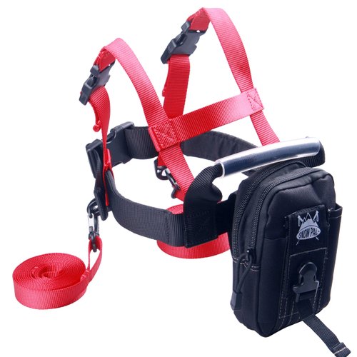 GSM Brands Ski Trainer Harness with Leash for Teaching Kids Skiing Safely