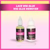 DAN Technology Wig Installation Kit - Wig Glue, Remover, Hair Wax Stick, Edge Control, Cap, Comb, Lace Melting Band, Edge Brush, Alligator Clips