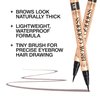 SELESTIA BEAUTY Eyebrow Pen Brow Goddess - High-Pigmented & Waterproof Brow Pen - Easy to Use Brow Definer - Lightweight Texture - 0.02 oz (Bastet)