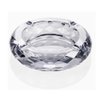 HOSTEESSCHOICE Crystal Glass Ashtray, Cigar Cigarettes Ashtray Holder Home Office Desktop Tabletop Decoration,Crystal Clear