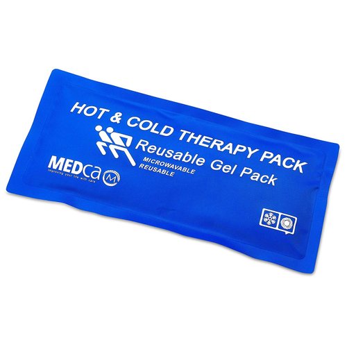 Reusable Hot Cold Compress for Pain Relief - 5" x 10", Soft & Comfortable Ice Pack for Injuries, Recovery, Knee, Shoulder Pain, Sprains, Migraines, Physical Therapy, Fast Joint and Muscle Pain Relief
