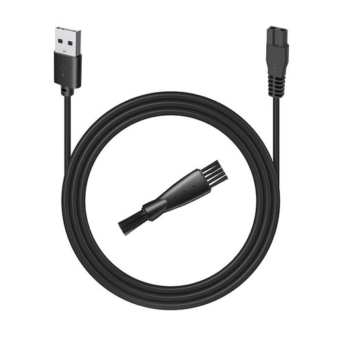uijino Manscape Charger for Manspot Charger Cable Compatible with Manspot Trimmer Body Hair Trimmer for Men, 5V Charger for Manspot Trimmer Charger, 3.3ft Power Cord