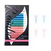Beauty7 Colored Lash Ombre Lash Extensions Rainbow Lashes Easy Fan Lashes Self Fanning D Curl 0.07mm Thickness 12mm 14mm 16mm Mixed Length Dramatic Eyelashes