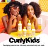 CurlyKids Hair Detangler Conditioner for Kids Kinky, Wavy & Curly Hair - Sulfate & Paraben Free Hair Care Formula - 8oz