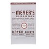 MRS. MEYER'S Dryer Sheets,Lavender, 80 SHT, EA-1