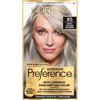 L'Oreal Paris Superior Preference Fade-Defying + Shine Permanent Hair Color, 8s Soft Silver Blonde (Pack of 1), Hair Dye