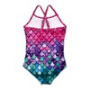 HONISEN Little Toddler Girls One Pieces Swimsuit Cute Swimwear Bathing Suits Scale 5T