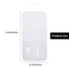 Cat Wand Toy Storage Hanging Bag,High Capacity Cat Wand Toy Storage Bag, Indoor Cat Toy Storage Organizer,Lightweight Pet Toy Storage Bag for Neatly Organizing Teaser Wand Toys,Keep Home Tidy(White)