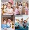 DolliBu Giraffe Plush Hand Puppet For Kids - Soft Plush Stuffed Animal Hand Puppet Toy for Puppet Show Games & Puppet Theaters for Kids, Adult Cute Puppets Educational Toy to Teach Children & Toddlers