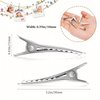 Chuangdi 200 Pieces Silver Metal Alligator Hair Clips, 30 mm/ 1.2 Inch, for Women Girls Hair Care Hair Accessories