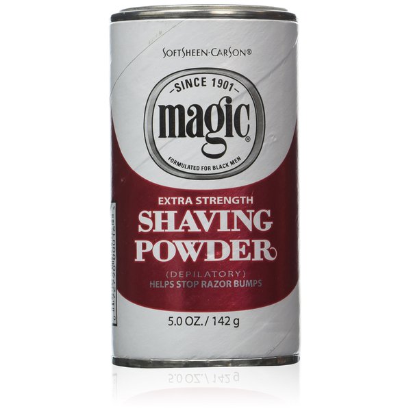 Magic Red Shaving Powder 5.0 oz. Extra Strength Depilatory