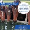 Healthy Ponds Stock Tank Water Trough Cleaner for Horse, Cattle, Goat & Chicken | All-Natural Safe & Easy to Use 6 Refills