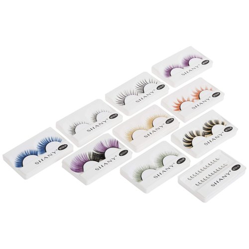 SHANY Eyelash extend - set of 10 assorted reusable eyelashes - Color Frenzy