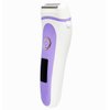 Electric Lady Shaver Bikini Trimmer Wet & Dry Rechargeable Cordless Painless Electric Razor for Women, LED Display Razor for Legs Underarms (Purple)