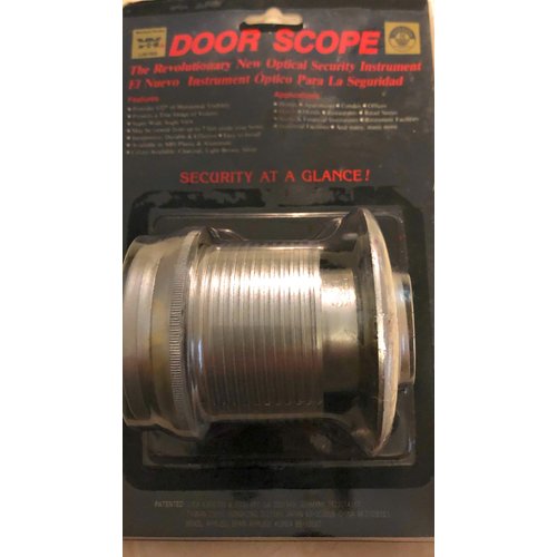 Door Scope DOO-DS1000-MG Door Viewer, Gray