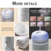 Car Diffuser Humidifier Aromatherapy Essential Oil Diffuser Car Air Freshener Diffuser USB Cool Mist Mini Portable Diffuser for Car Home Office Bedroom (White)