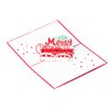 Christmas Pop Up Cards. This set of 3d Greeting Cards are a perfect way to Say Thank You (5 Pack Christmas- Assorted)