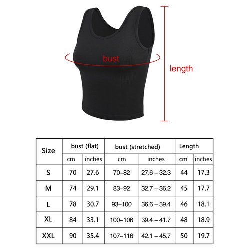 SATINIOR, 4 Pieces Women Basic Crop Tank Top Short Sleeveless Sports Crop Top (Black, Dark Gray, Olive-Drab, Chocolate, Small)