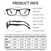 OCCI CHIARI Reading glasses 2.5 Men's Glasses Reader 250 Strength(1.00 1.25 1.5 1.75 2.0 2.25 2.5 2.75 3.0 3.5 4.0 5.0 6.0)