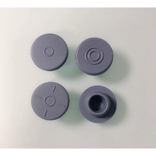 SUCOHANS 100 peices Mushrooms Self Healing Rubber Injection Ports,13mm Rubber Bottle Stoppers, For Sealing 1/4 inch or 7mm opening, Steam Sterilization safe