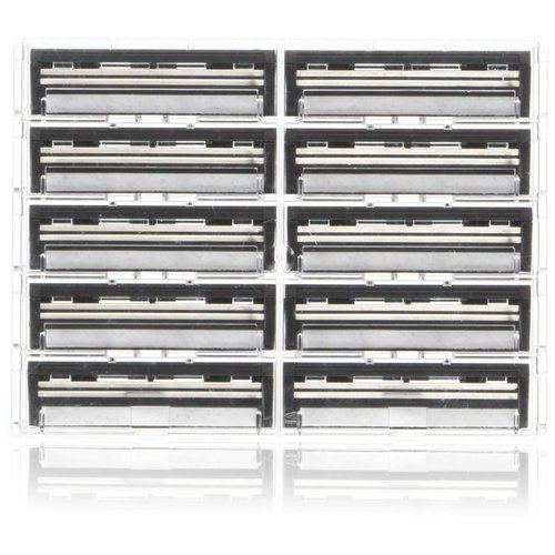 100 Personna Twin 2 ( TWIN II ) Razor blades - Compatible with GIllette's Trac 2 Razor system