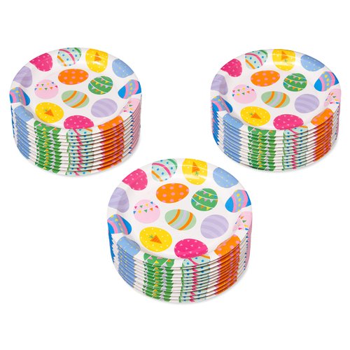 American Greetings 36-Count Dessert Plates, Easter Party Supplies