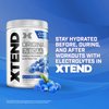 XTEND Original BCAA Powder Blue Raspberry Ice - Sugar Free Post Workout Muscle Recovery Drink with Amino Acids - 7g BCAAs for Men & Women - 30 Servings