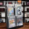 BGS Card Sleeves 100 Pack, Sleeves for BGS Graded Slabs Ultra Protection for The Graded Card for Pro Collector (100Pack)