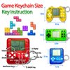 yuzshin 25Pcs Video Game Keychain Video Game Party Favors Video Game Party Supplies 3 Styles Mini Game Console Fidget Toys Bulk for Kids Classroom Prizes Goodies Bags Stuffer Backpack Keychain