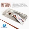 Dynarex Povidone Iodine Swabsticks, Swabstick Packaged in Individual Foil Pack, Antiseptic for Skin Preparation, Brown, 1 Box of 50 Dynarex Povidone Iodine Swabsticks