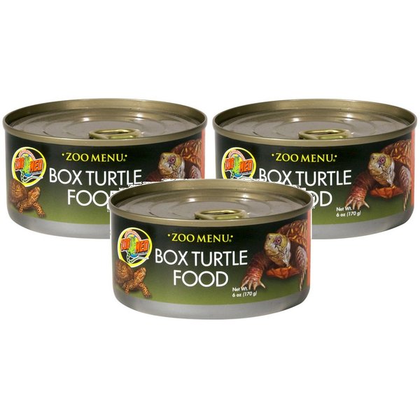 Zoo Med Box Turtle Food 6 Oz (Pack Of 3)