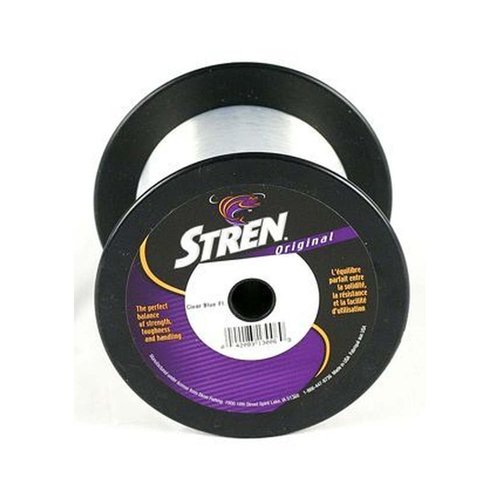 Stren Original®, Clear/Blue Fluorescent, 25lb | 11.3kg Monofilament Fishing Line, Suitable for Freshwater Environments