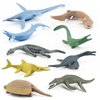 BRETOYIN Mini Prehistoric Sea Creatures Toys Ancient Sea Animal Toys 2-4 Inch Marine Animal Figures Cake Topper Educational School Project for Kids Toddlers