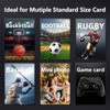 500 Counts Black Card Sleeves, Matte Card Sleeves Deck Card Protectors, Trading Card Sleeves Fit for MTG, Baseball Cards, Sports Cards, Game Cards