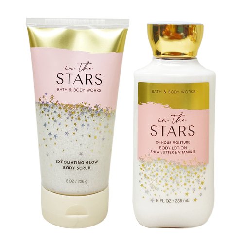 Bath & Body Works In The Stars 2 Piece Set - Body Lotion and Body Scrub - Full Size