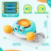Crawling Crab Baby Toys for 6-12 Months, Baby Musical Toys for 1 Year Old Boys Girls, Tummy Time Crab for Infant Developmental, Toddlers Bilingual Learning Toys, First Christmas Birthday Gifts