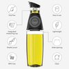 Belwares Oil Dispenser for Kitchen - Olive Oil Dispenser Bottle for Kitchen - Oil and Vinegar Dispenser Set - Cooking Essentials - 17 oz and 8.5 oz Glass Bottles with Precision Pouring Measurements