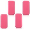 COMNICO 4PCS Silicone Lash Pads Reusable False Eyelash Holder Pallet for Eyelash Extensions Loose Lash Sticky Washable Grafting Gasket Pallet Tools for Women and Lash Extension Supplies Tools