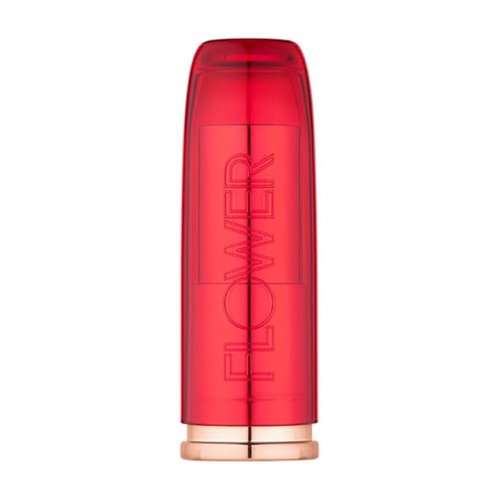 FLOWER Beauty By Drew Barrymore Perfect Pout Moisturizing Lipstick - Soothes Lips + Hydrates - Creamy Lip Tint + Natural Looking Shine + Buildable Color - Cruelty-Free + Vegan (Snapdragon)