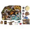 Spin Master Games, Jurassic World Dominion, Stomp N’ Smash Board Game Sensory Dinosaur Toy with Kinetic Sand, Christmas Gifts for Kids, for Ages 5+