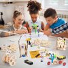 STEM Kits for Kids Ages 5-7 8-10, Wood Robot Building Kits for Boys Art Crafts 6-8 8-12, 3D Wooden Puzzles Woodworking Model Kits, STEM Science Projects Toys for Boy 6 7 8 10 12 13